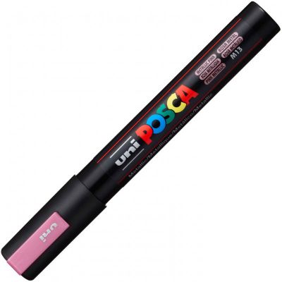 POSCA POINTE MOYENNE 1.8-2.5MM ROSE METAL