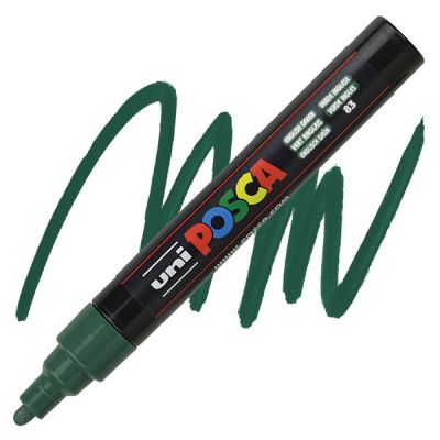 POSCA POINTE MOYENNE 1.8-2.5MM VERT ANGLAIS
