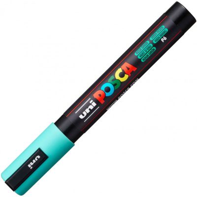 POSCA POINTE MOYENNE 1.8-2.5MM VERT D\'EAU