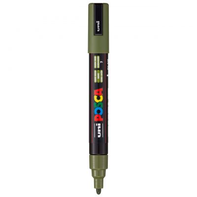 POSCA POINTE MOYENNE 1.8-2.5MM VERT KAKI