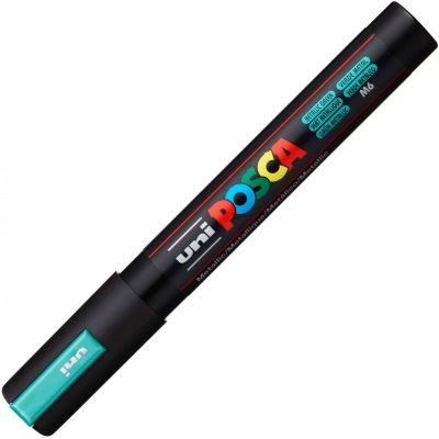 POSCA POINTE MOYENNE 1.8-2.5MM VERT METAL