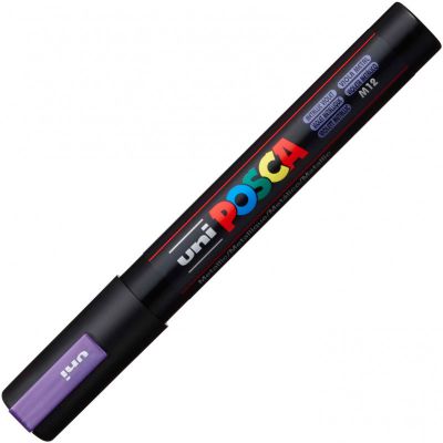 POSCA POINTE MOYENNE 1.8-2.5MM VIOLET METAL