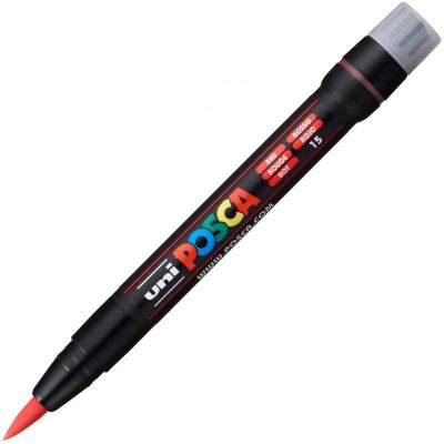 POSCA POINTE PINCEAU ROUGE