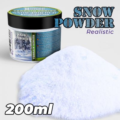 POUDRE DE NEIGE REALISTE