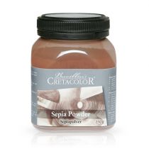 POUDRE SEPIA 230G CREATACOLOR DANS POT PLASTIQUE