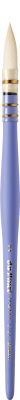 PRETTY LILI EDITION Pinceau pour aquarelle n�2, fibres synth�tiques ondul�es blanches 
