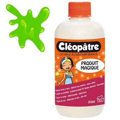 PRODUIT MAGIQUE 250ML POUR FABRIQUER DU SLIME AVEC DE LA COLLE CLEOPATRE 
