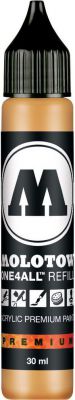 RECHARGE 30ML MOLOTOW� ONE4ALL� BRUN OCRE CLAIR 208