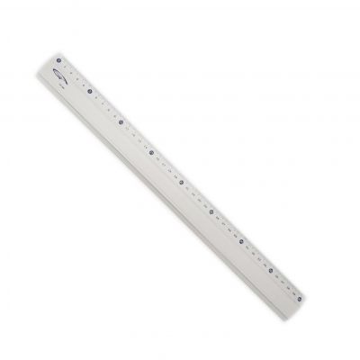 REGLE ALUMINIUM GRAPHOPLEX ANTIGLISSE 40CM