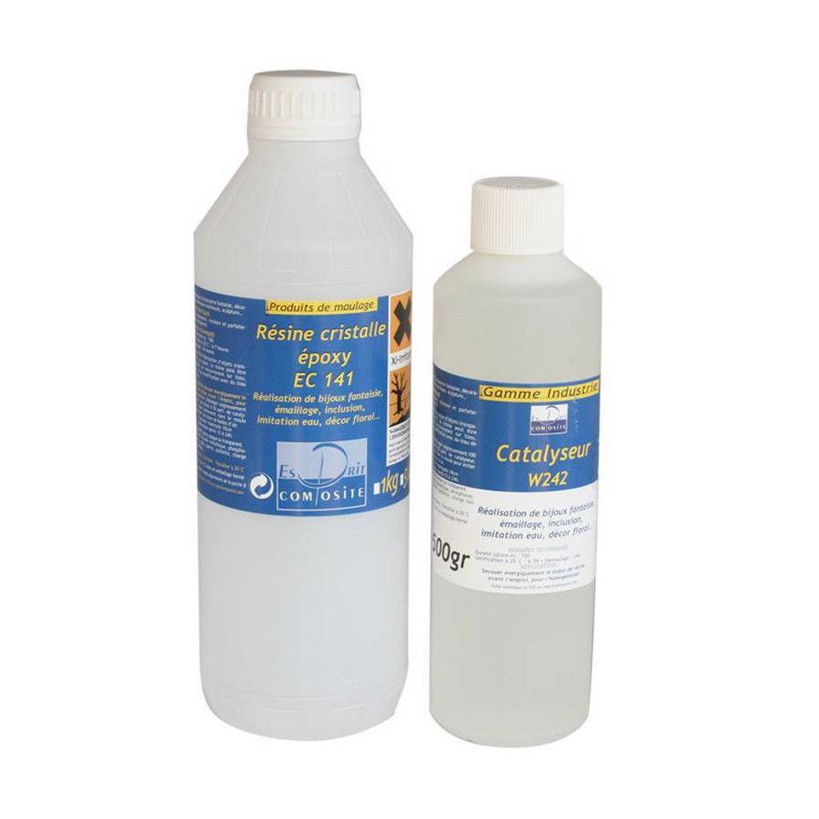 RESINE CRISTALLE EPOXY EC141 1.5KG - ESPRIT COMPOSITE