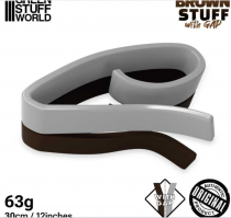 Résine Marron en bande 30 cm - 12 pouces AVEC SÉPARATION