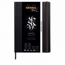 RHODIA TOUCH CARB\'ON BOOK 112F. NOIR