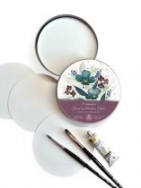 ROUND WATERCOLOUR PAPER Expression 300 g/m² 100% Coton, grain fin, 30 feuilles