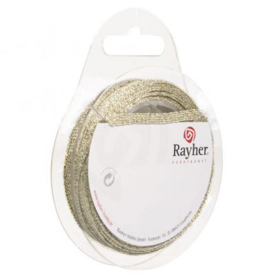 RUBAN PAILLETTE 6MM OR