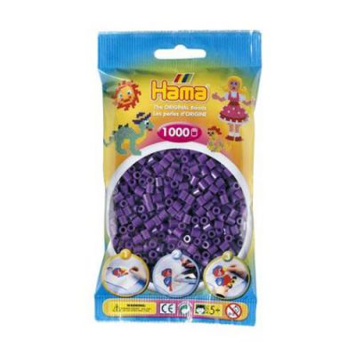 SACHET  1000 PERLES MAUVE
