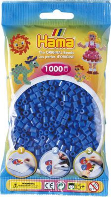 SACHET 1000 PERLES BLEU