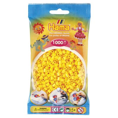 SACHET 1000 PERLES JAUNE