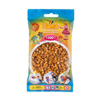 SACHET 1000 PERLES MARRON CLAIR