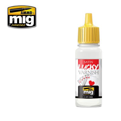 SATIN LUCKY VARNISH  (17 ML SIZE)