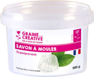 SAVON � MOULER TRANSPARENT 500GR
