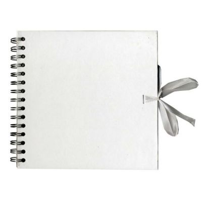 SCRAP BOOKS 20*20 BLANC