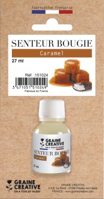 SENTEUR POUR BOUGIE CARAMEL 27ML