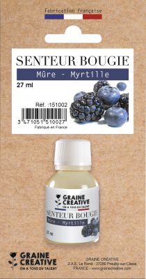 SENTEUR POUR BOUGIE MURE - MYRTILLE 27ML