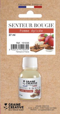 SENTEUR POUR BOUGIE POMME EPICEE 27ML