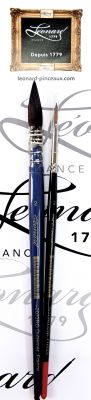 SET 2 PINCEAUX AQUARELLE \ LA BASE\  2072 N�2 ET 1037 RO N�2 LEONARD