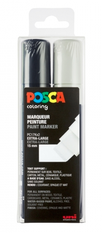 Posca - Marqueur peinture pointe extra large - blanc