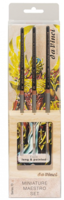 SET 3 PINCEAUX MINIATURE MAESTRO S�rie 70