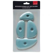 SET 4 ESTEQUES SILICONE