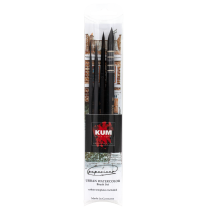 SET 4 PINCEAUX AQUARELLE KUM \ URBAN\ 