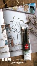 SET 4 PINCEAUX AQUARELLE KUM \ URBAN\ 