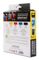 SET 5 TUBES 60ML ACRYLIQUE ABSTRACT SENNELIER