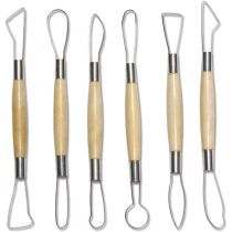 SET 6 MIRETTES RONDES 20CM