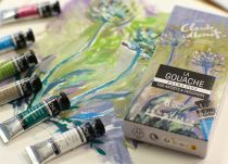 SET 6 TUBES GOUACHE EXTRA-FINE 10ML LES AGAPANTHES CLAUDE MONET