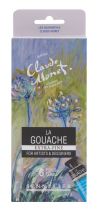 SET 6 TUBES GOUACHE EXTRA-FINE 10ML LES AGAPANTHES CLAUDE MONET