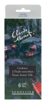 SET 6 TUBES HUILE EXTRA-FINE 10ML SENNELIER NYMPHEAS CLAUDE MONET