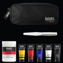 SET ACRYLIQUE BASCIS LIQUITEX PEINTURE 3D