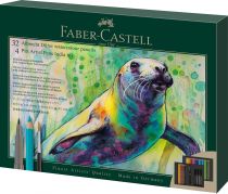 SET ALBRECHT DURER & Feutres PITT  37 pi&egrave;ces FABER CASTELL