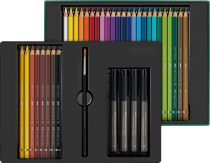 SET ALBRECHT DURER & Feutres PITT  37 pi&egrave;ces FABER CASTELL
