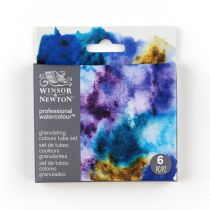 SET AQUARELLE WINSOR & NEWTON 6x5ml COULEURS GRANULANTES