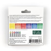 SET AQUARELLE WINSOR & NEWTON 6x5ml COULEURS WINSOR