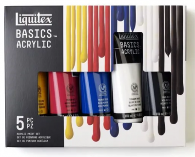 SET BASICS LIQUITEX 5X118ML