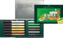 SET BERLIN FEUTRES PITT ARTIST PEN FABER CASTELL X12