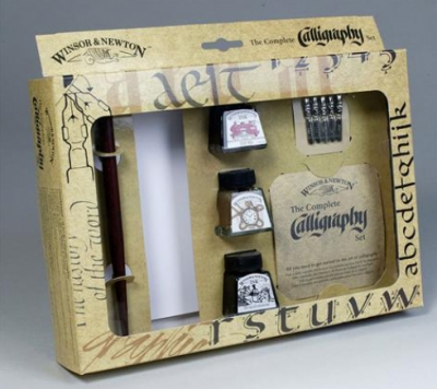 SET COMPLET CALLIGRAPHIE