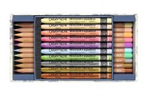 SET COULEUR CARAN D\'ACHE MULTI-PRODUITS TOILE DE JOUY - 10 Crayons Aquarellables  + 10 N&eacute;ocolor II