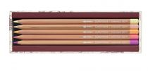 SET COULEUR CARAN D\'ACHE TOILE DE JOUY 10 Crayons Aquarellables