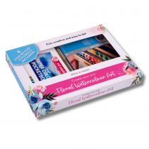SET D\'AQUARELLE FLORALE TALENS